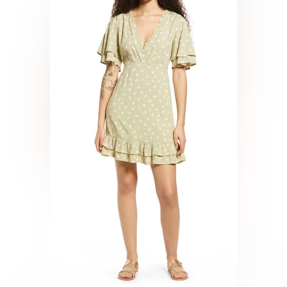Billabong X The Salty Blonde In Bloom Mini Dress‎
